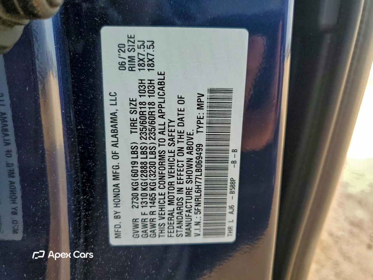 Honda Odyssey 2020
