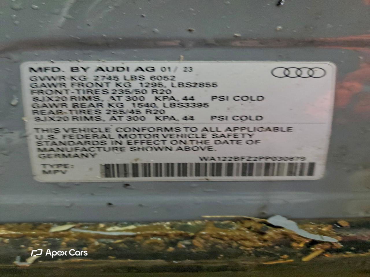 Audi Q4 e-tron 2023
