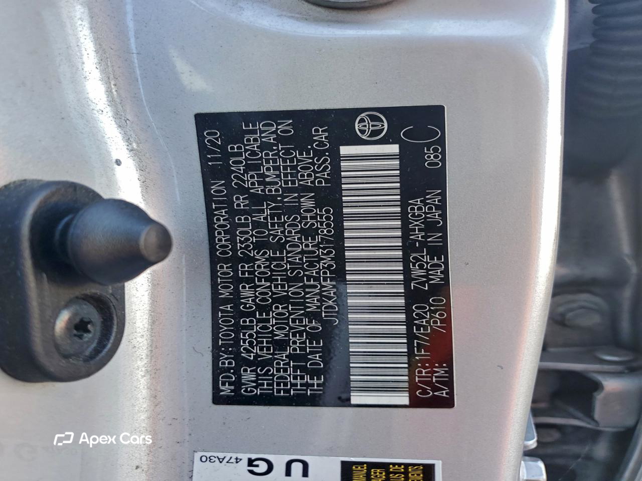Toyota Prius 2021