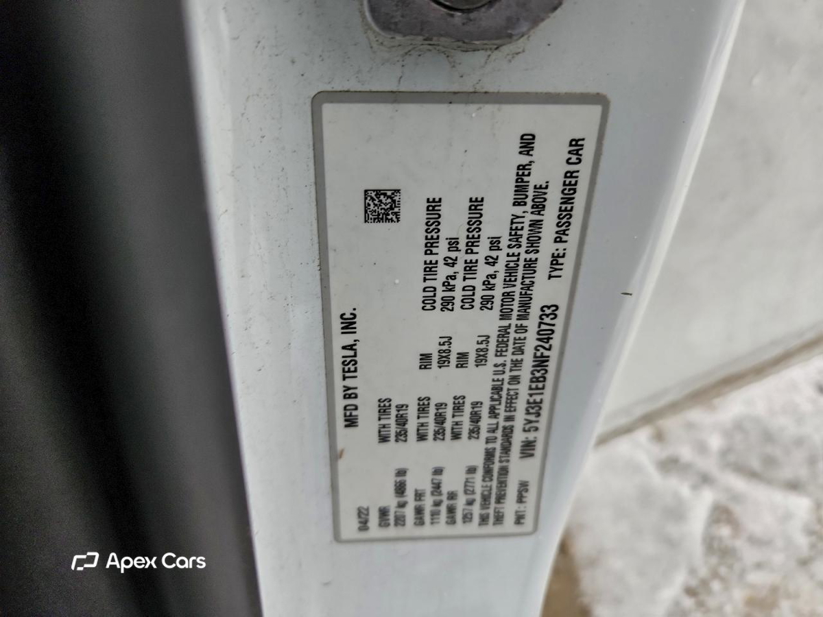 Tesla Model 3 2022