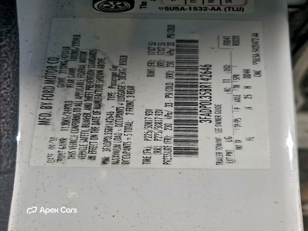 Ford Fusion 2011