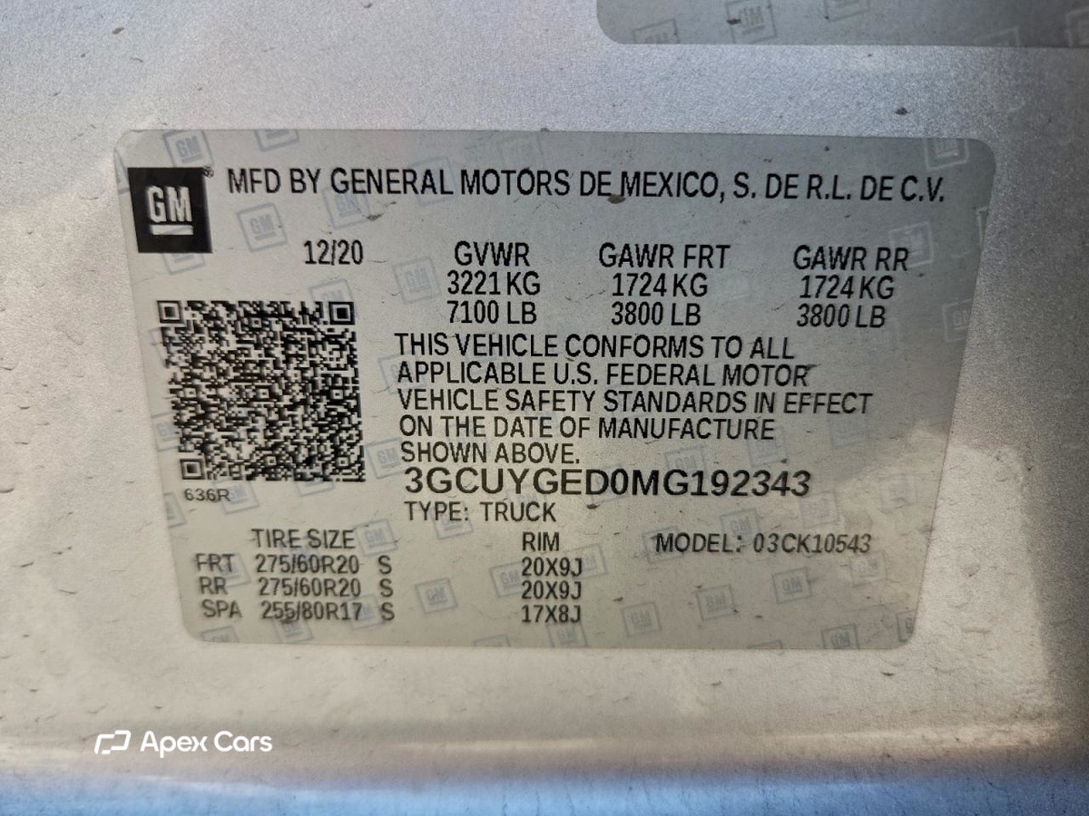 Chevrolet Silverado 2021