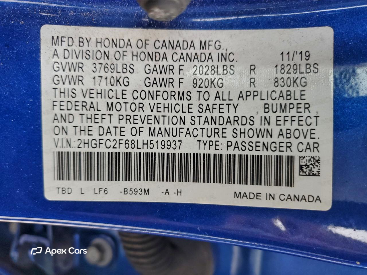 Honda Civic 2020