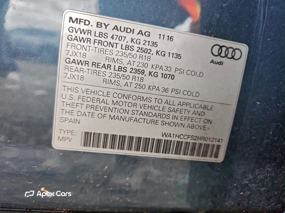 Audi Q3 2017