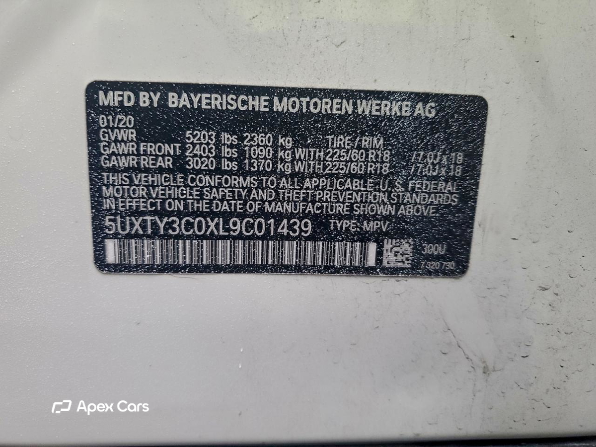 BMW X3 2020