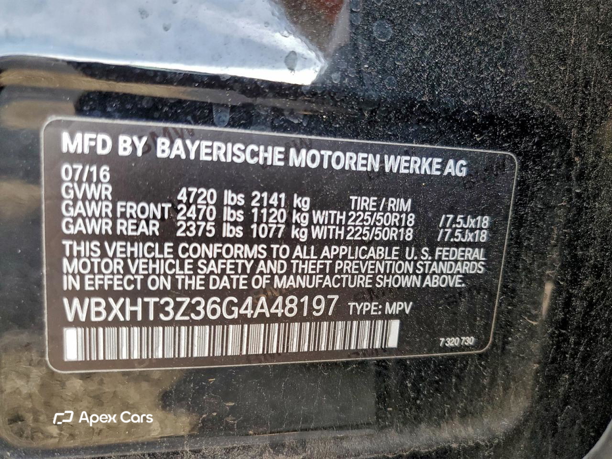 BMW X1 2016
