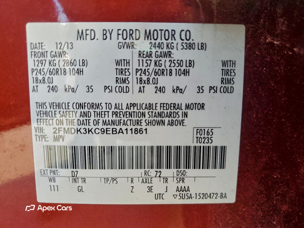 Ford Edge 2014