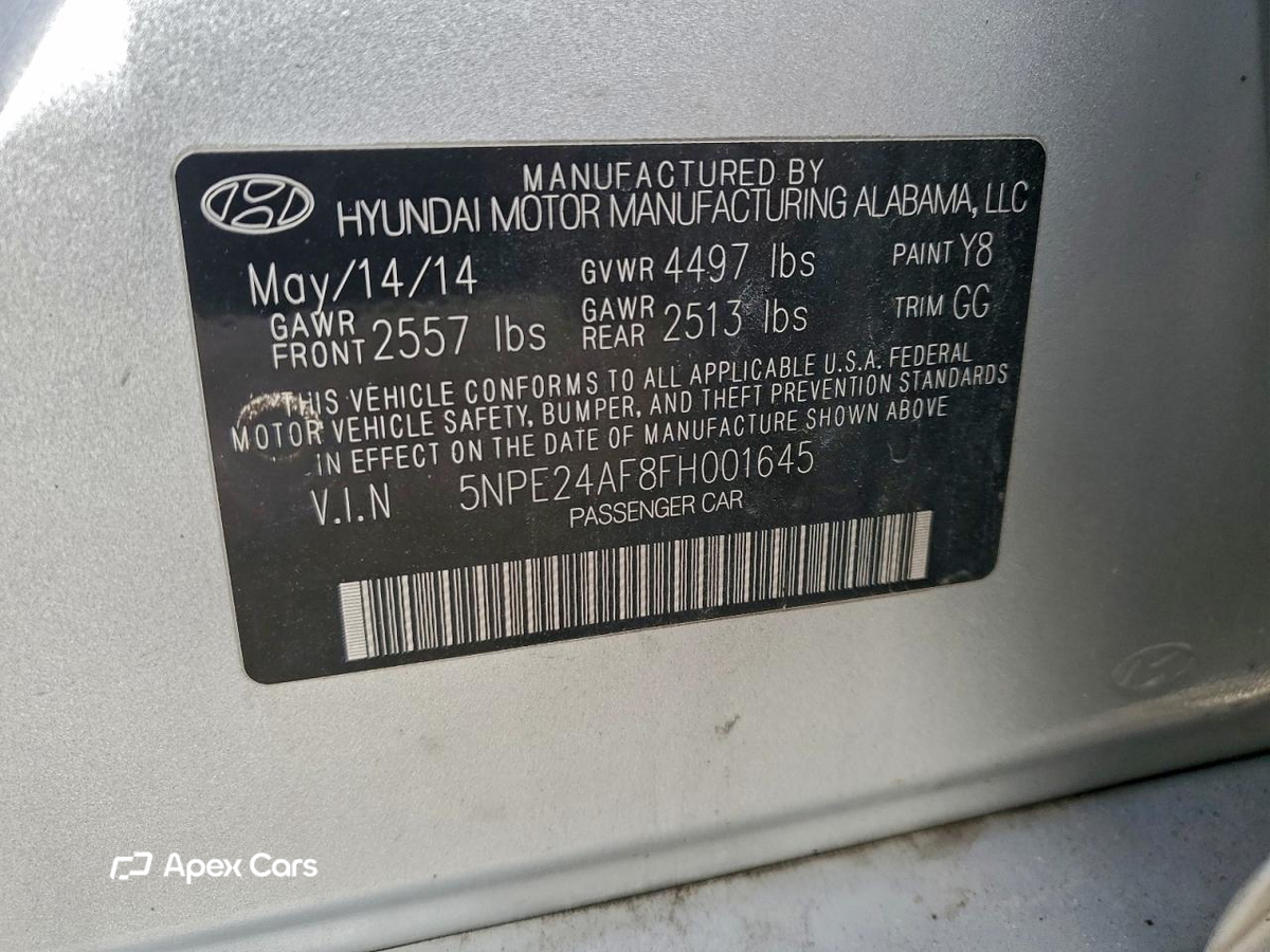 Hyundai Sonata 2015