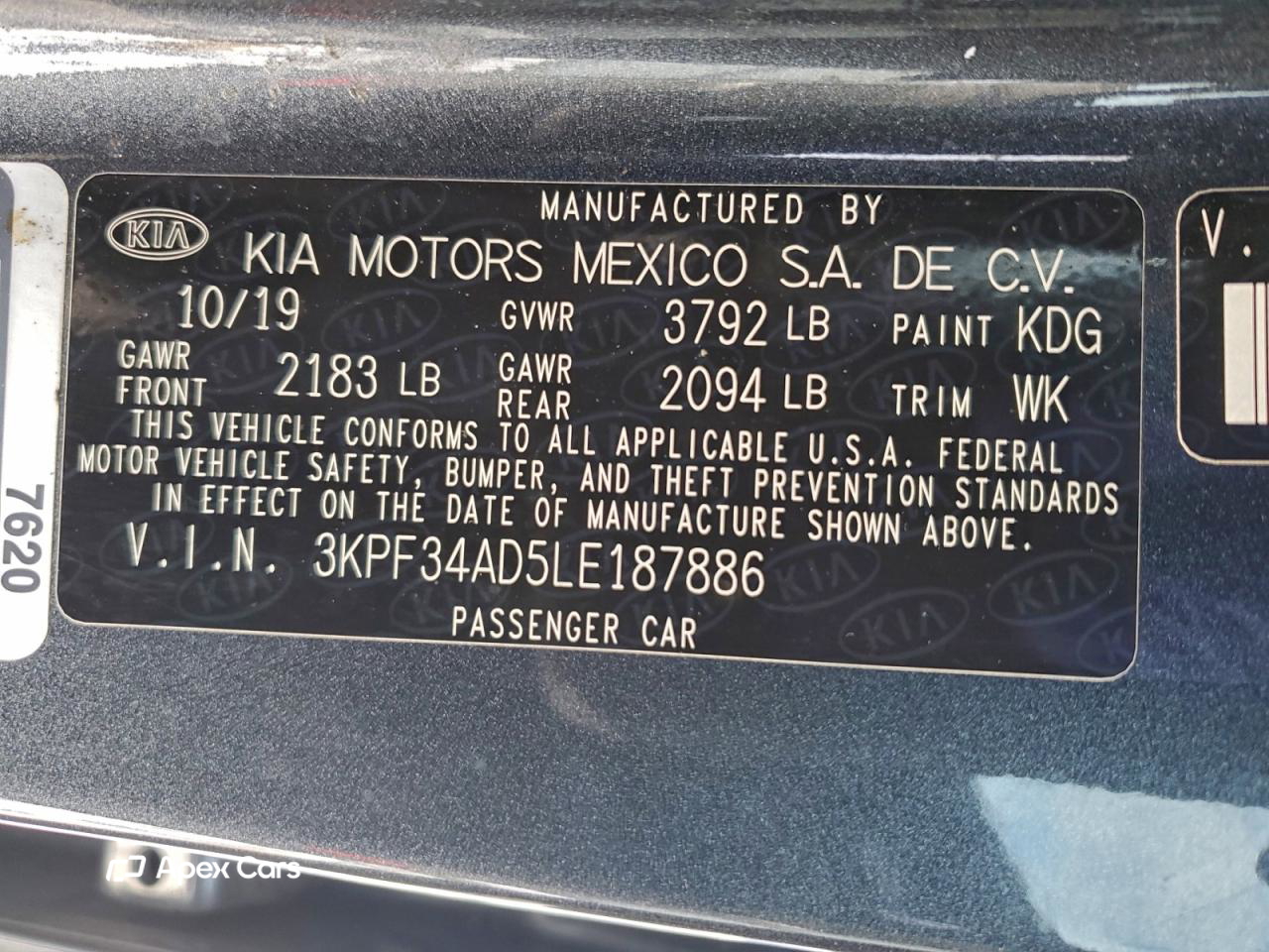 Kia Forte 2020