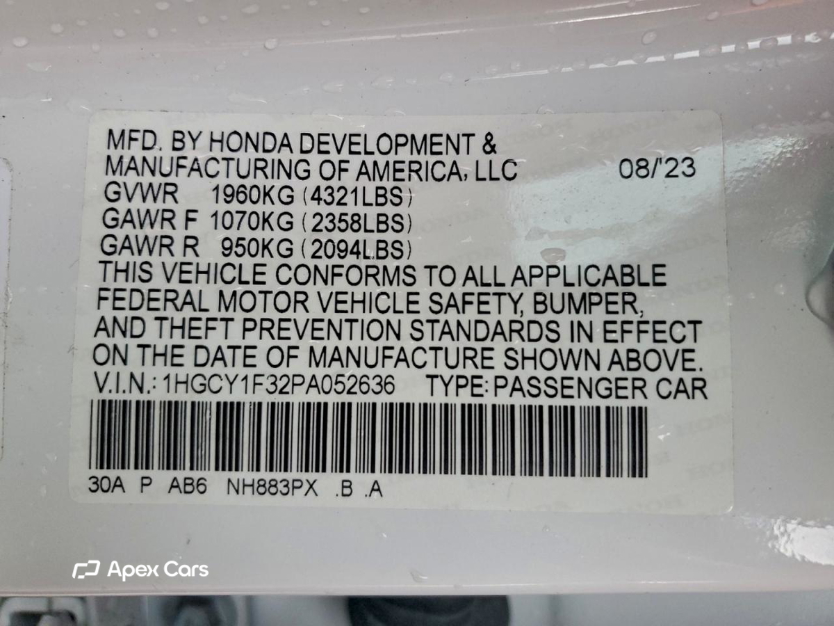 Honda Accord 2023