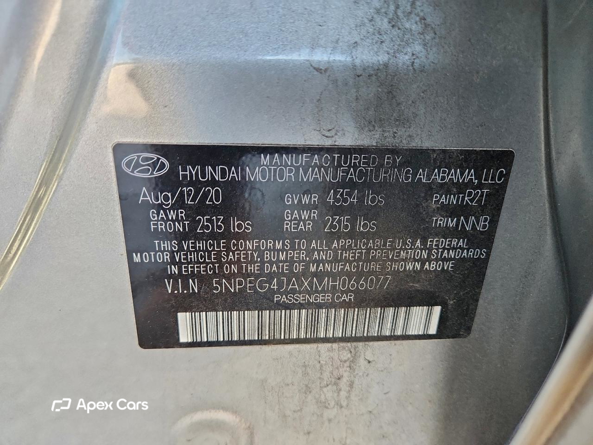 Hyundai Sonata 2021