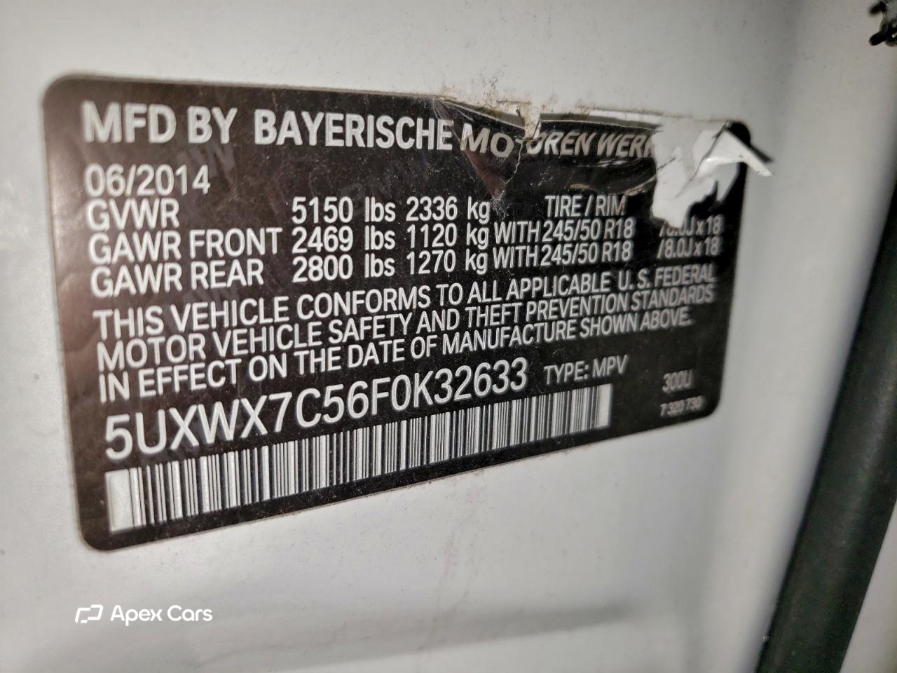 BMW X3 2015