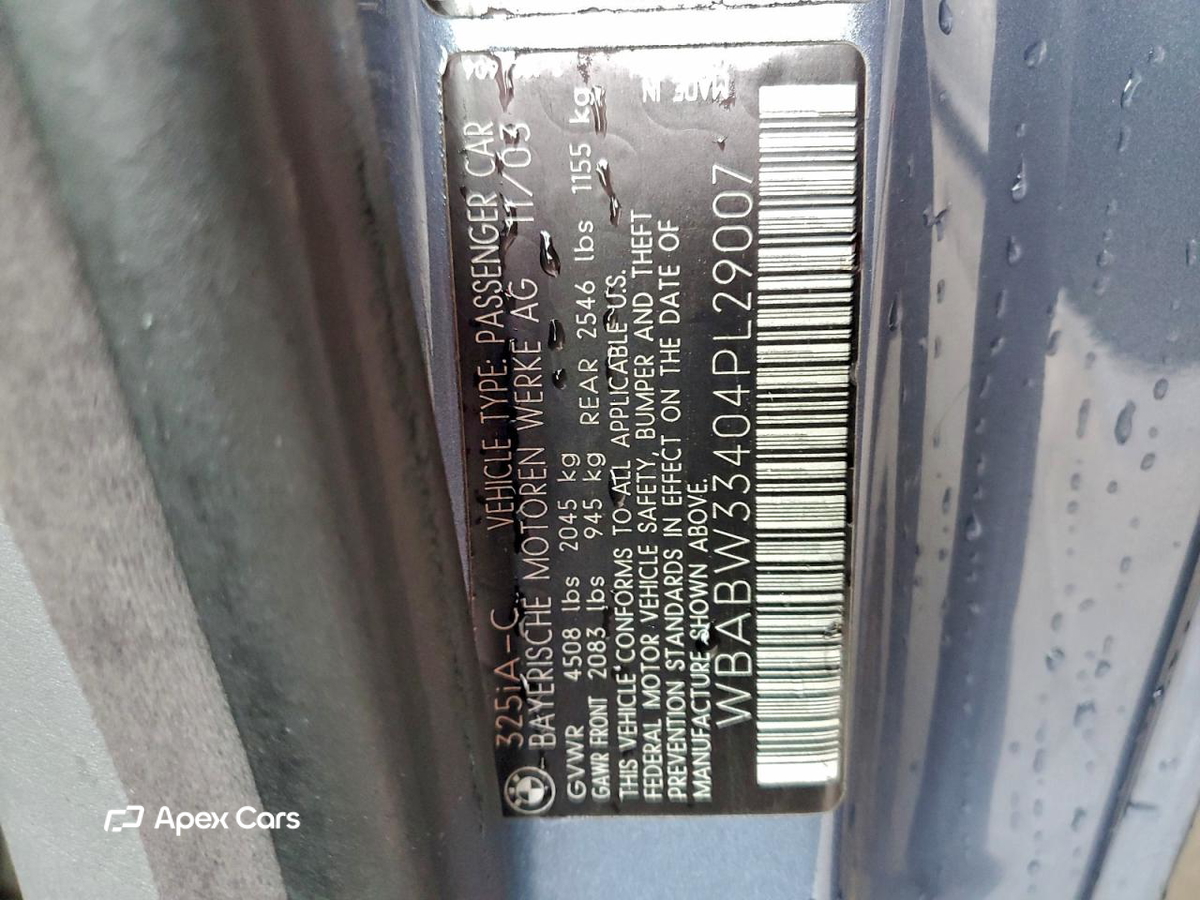BMW Series 3 2004