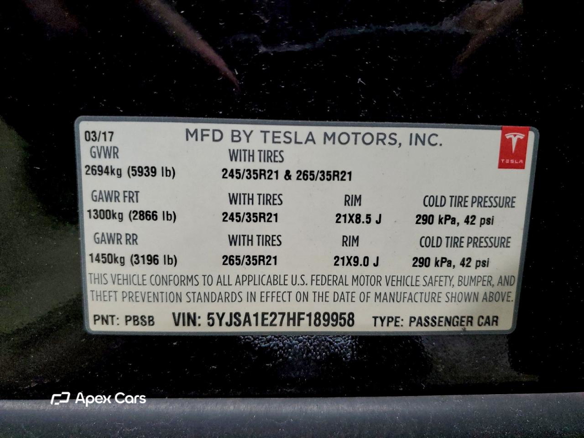 Tesla Model S 2017
