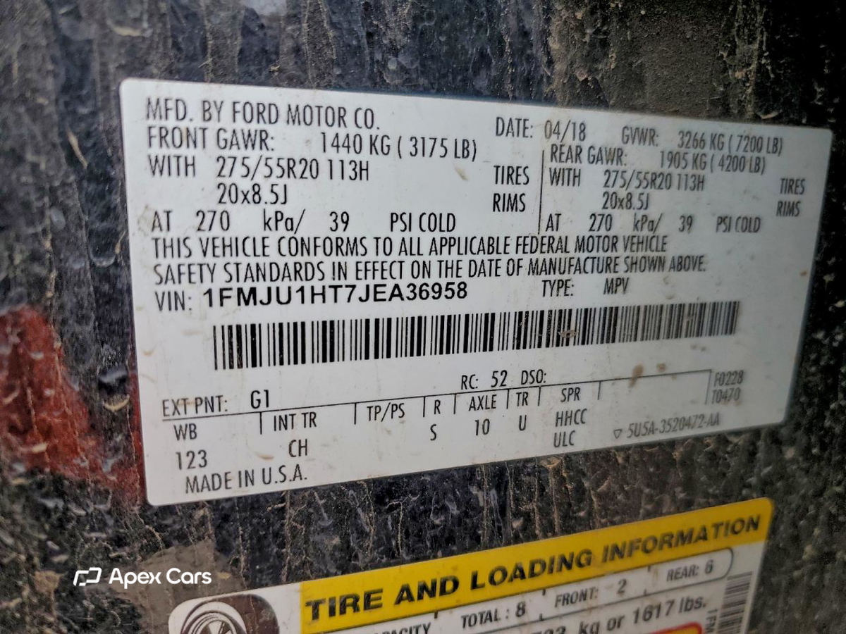 Ford Expedition 2018