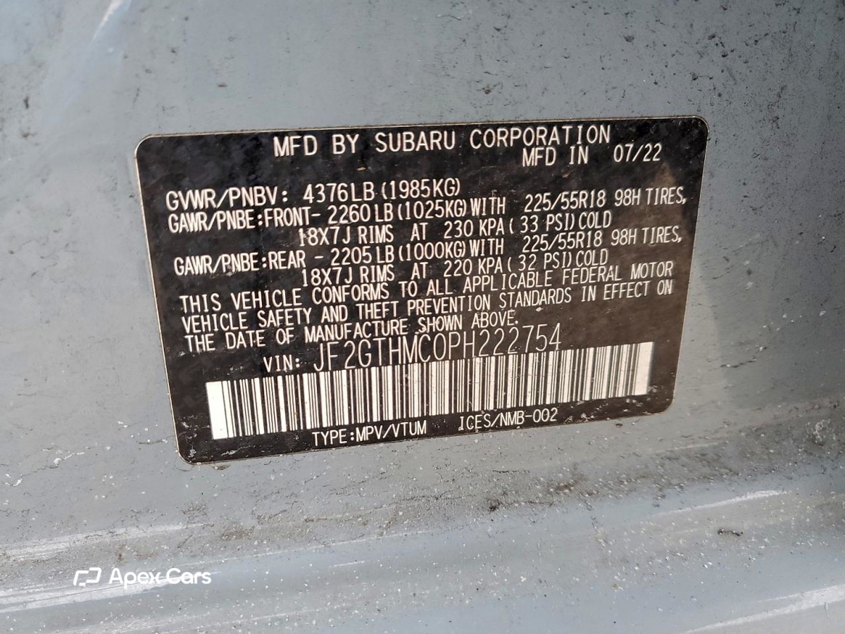 Subaru XV 2023