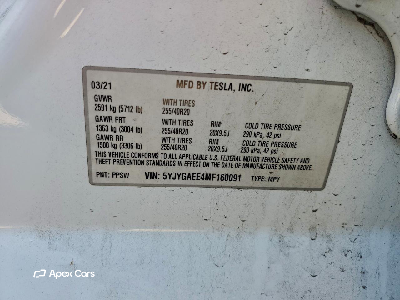 Tesla Model Y 2021