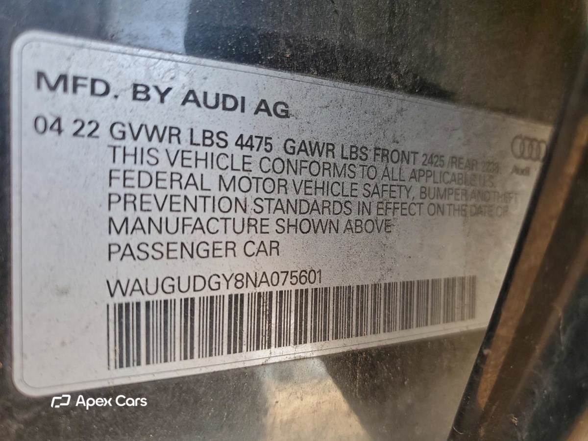 Audi A3 2022