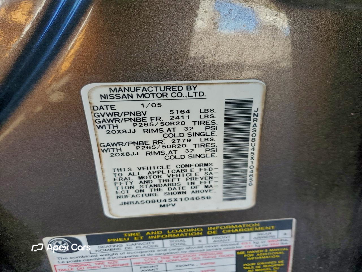 Infiniti FX 2005