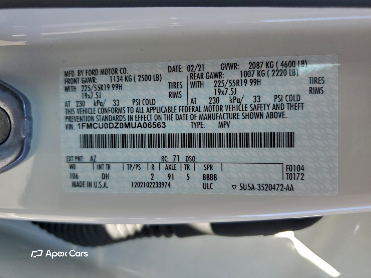 Ford Escape 2021