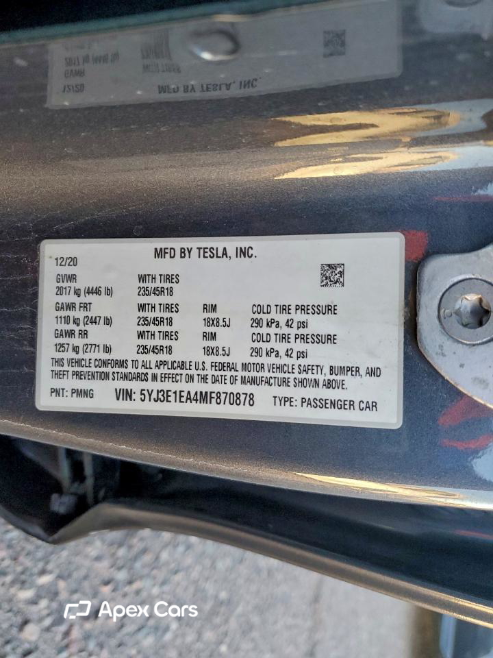 Tesla Model 3 2021