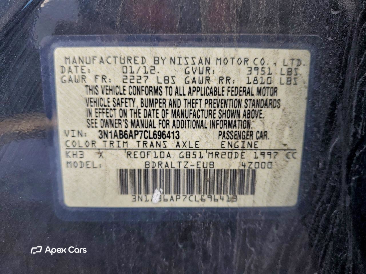Nissan Sentra 2012
