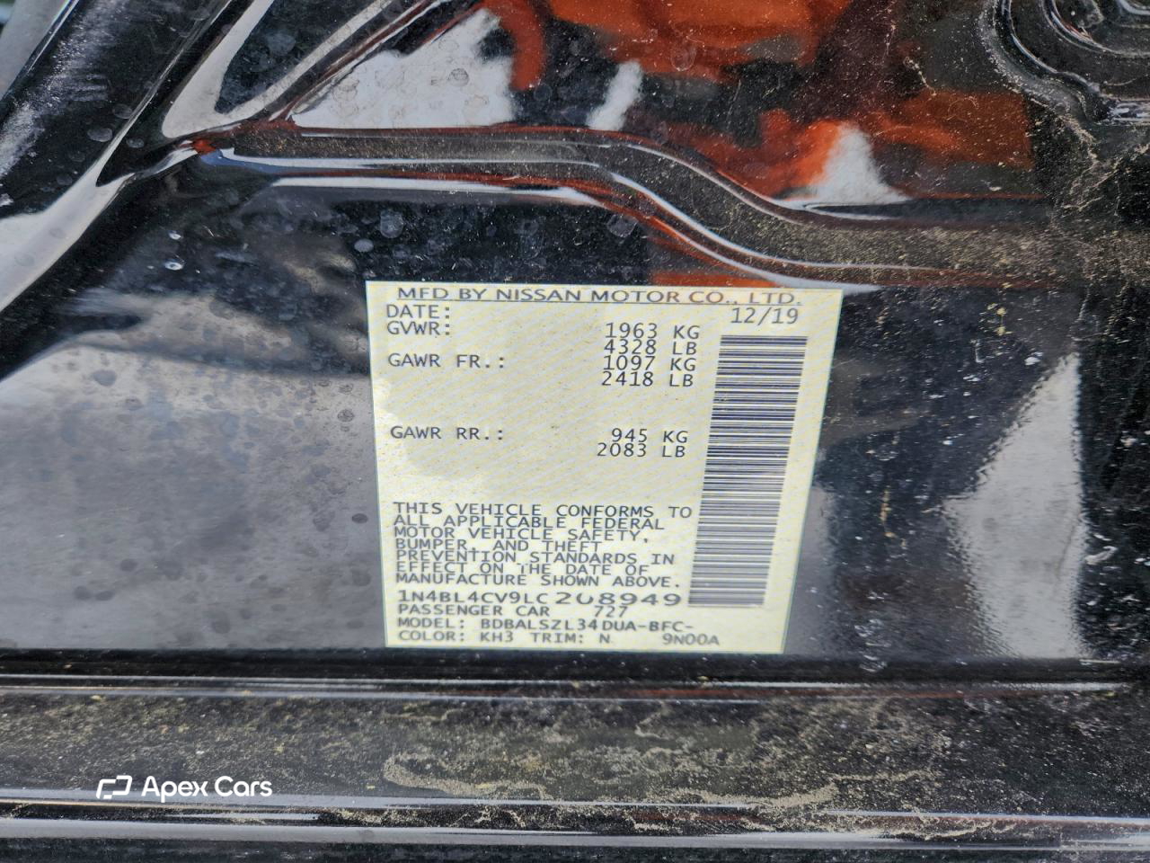 Nissan Altima 2020