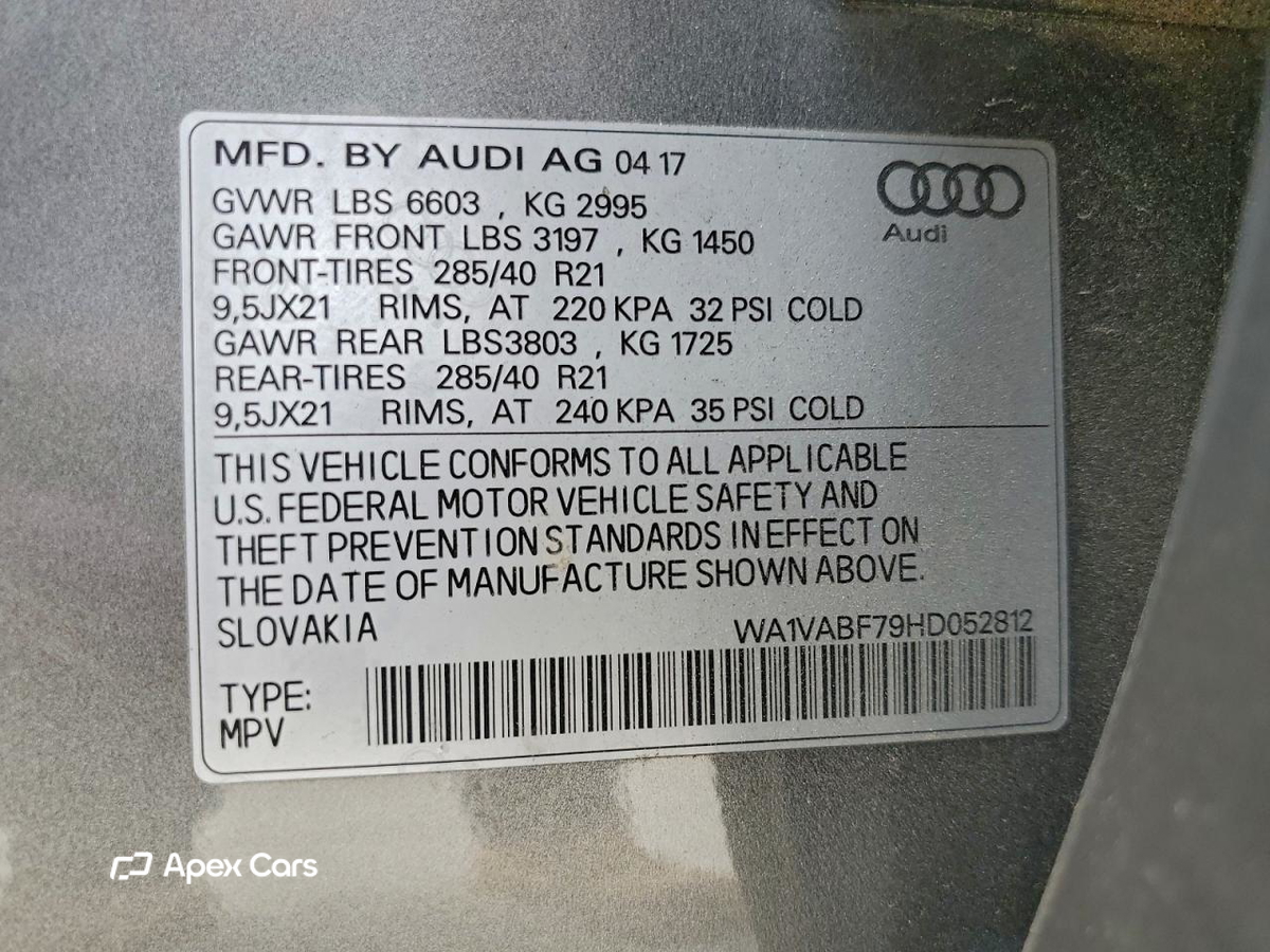 Audi Q7 2017