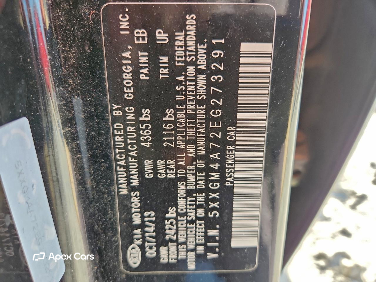 Kia Optima 2014