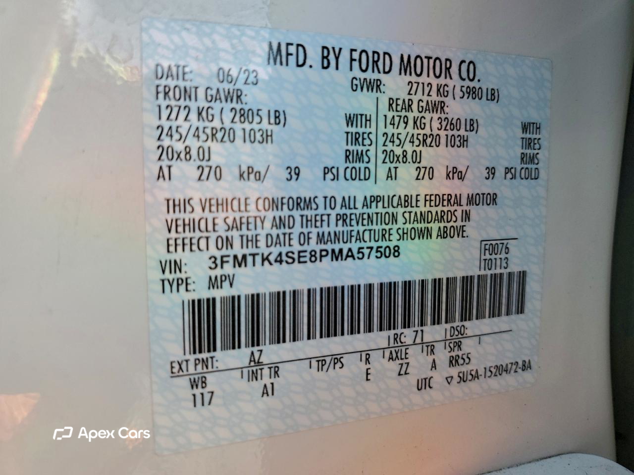 Ford Mustang Mach-E 2023