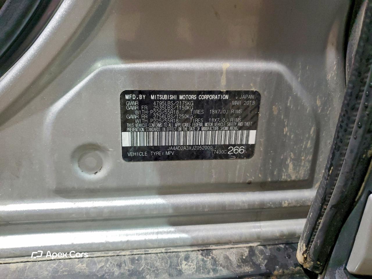 Mitsubishi Outlander 2018