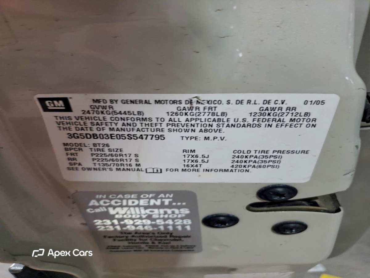Buick Rendezvous 2005