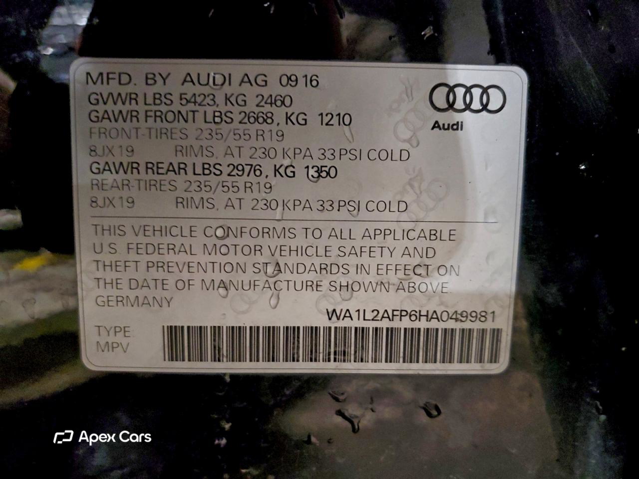 Audi Q5 2017