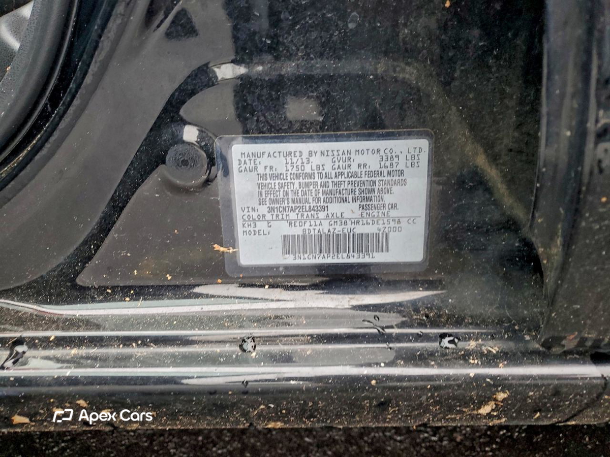 Nissan Versa 2014