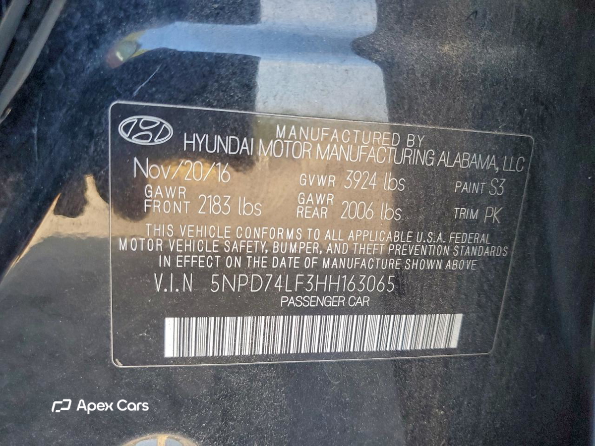 Hyundai Elantra 2017