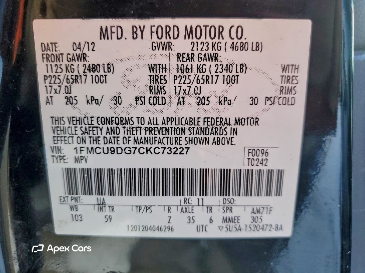Ford Escape 2012