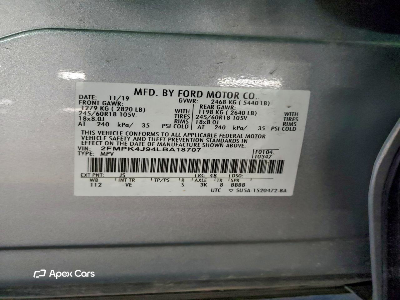 Ford Edge 2020