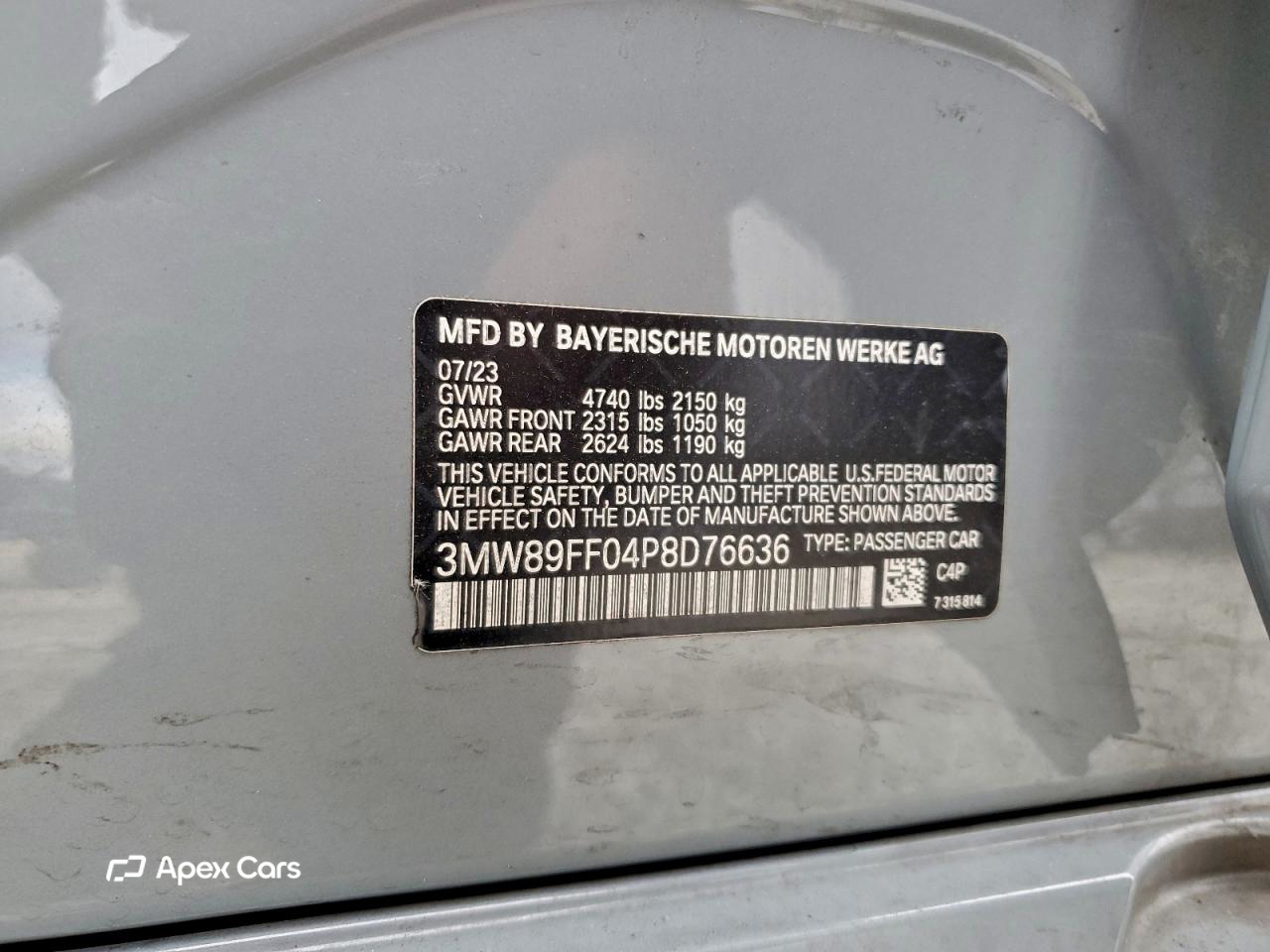 BMW Series 3 2023