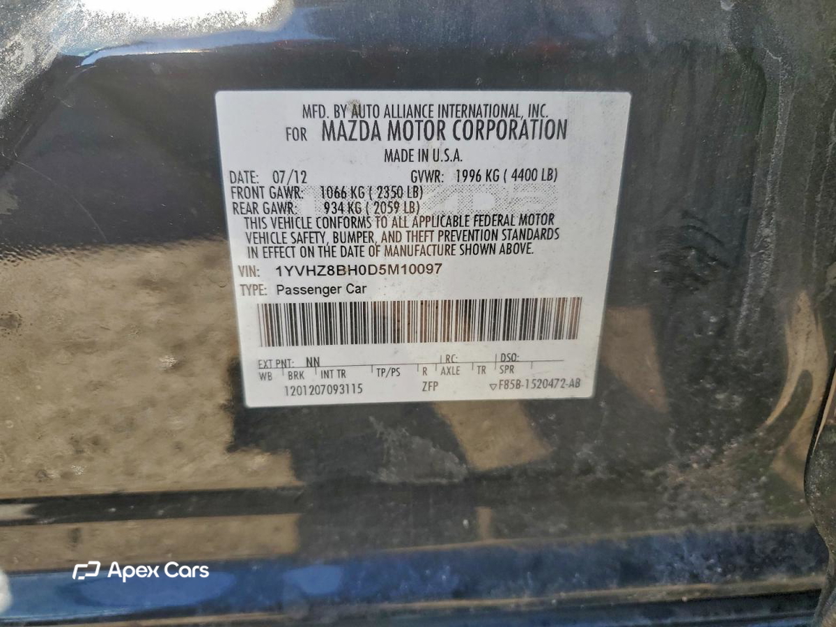 Mazda 6 2013