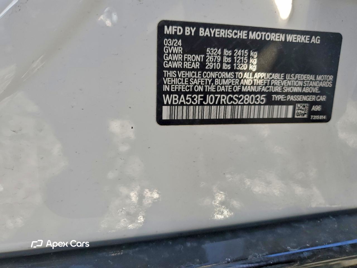 BMW Series 5 2024