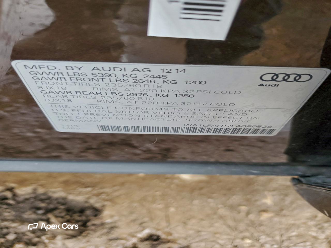 Audi Q5 2015