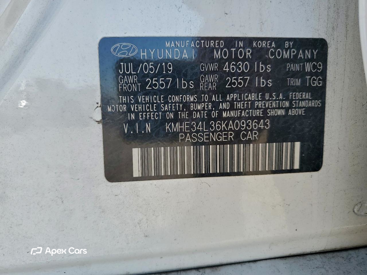 Hyundai Sonata 2019