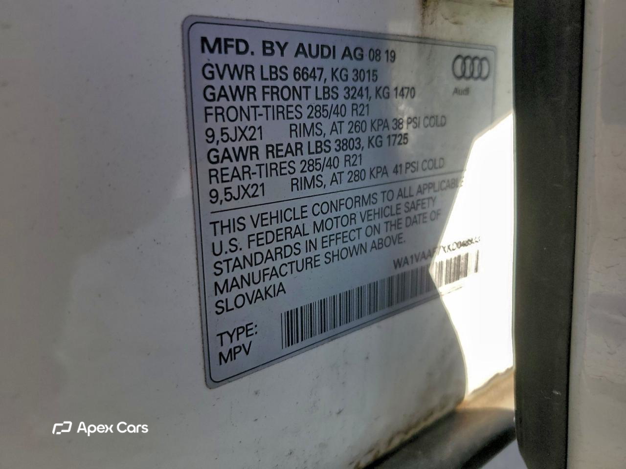 Audi Q7 2019