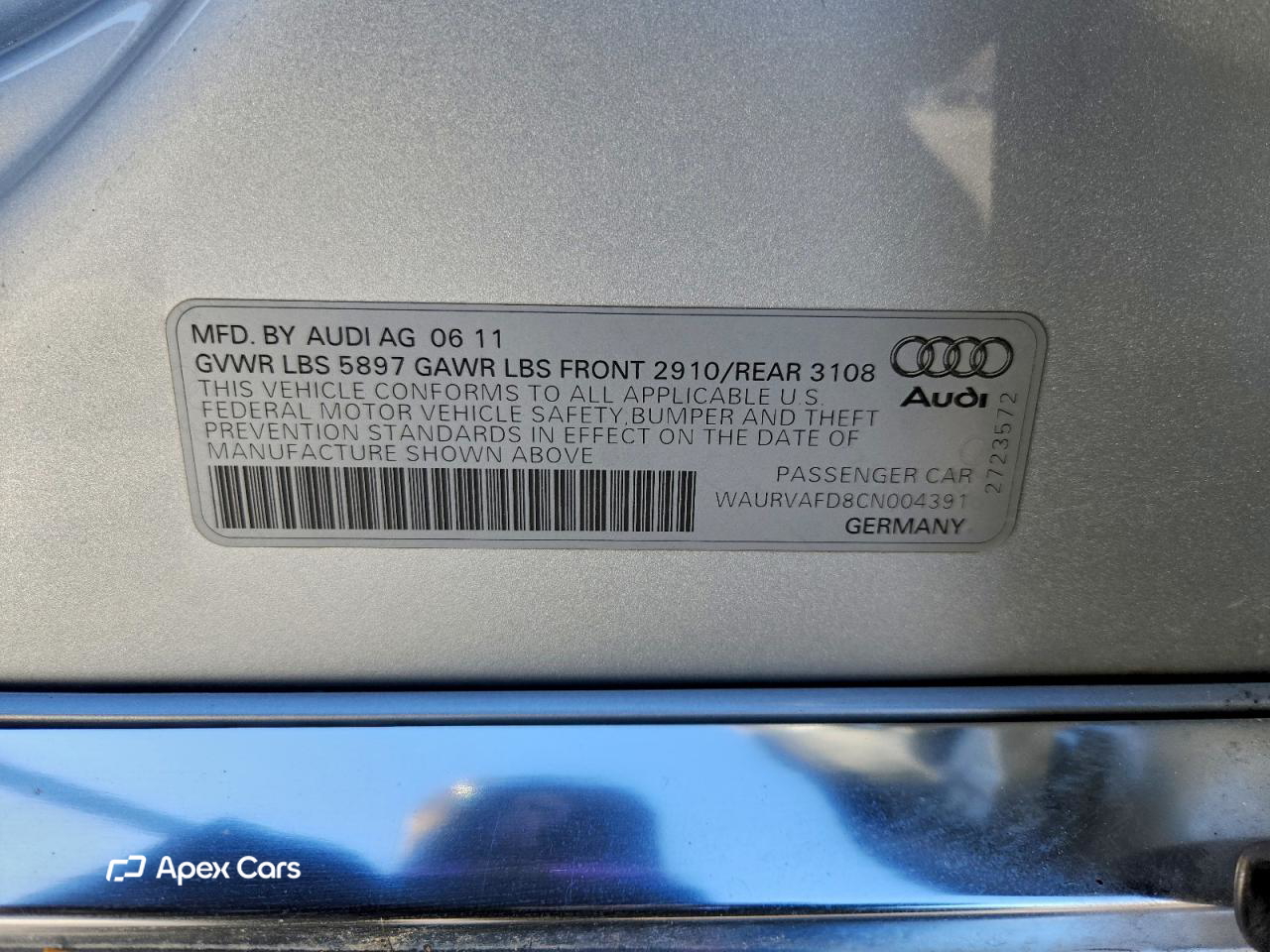 Audi A8 2012