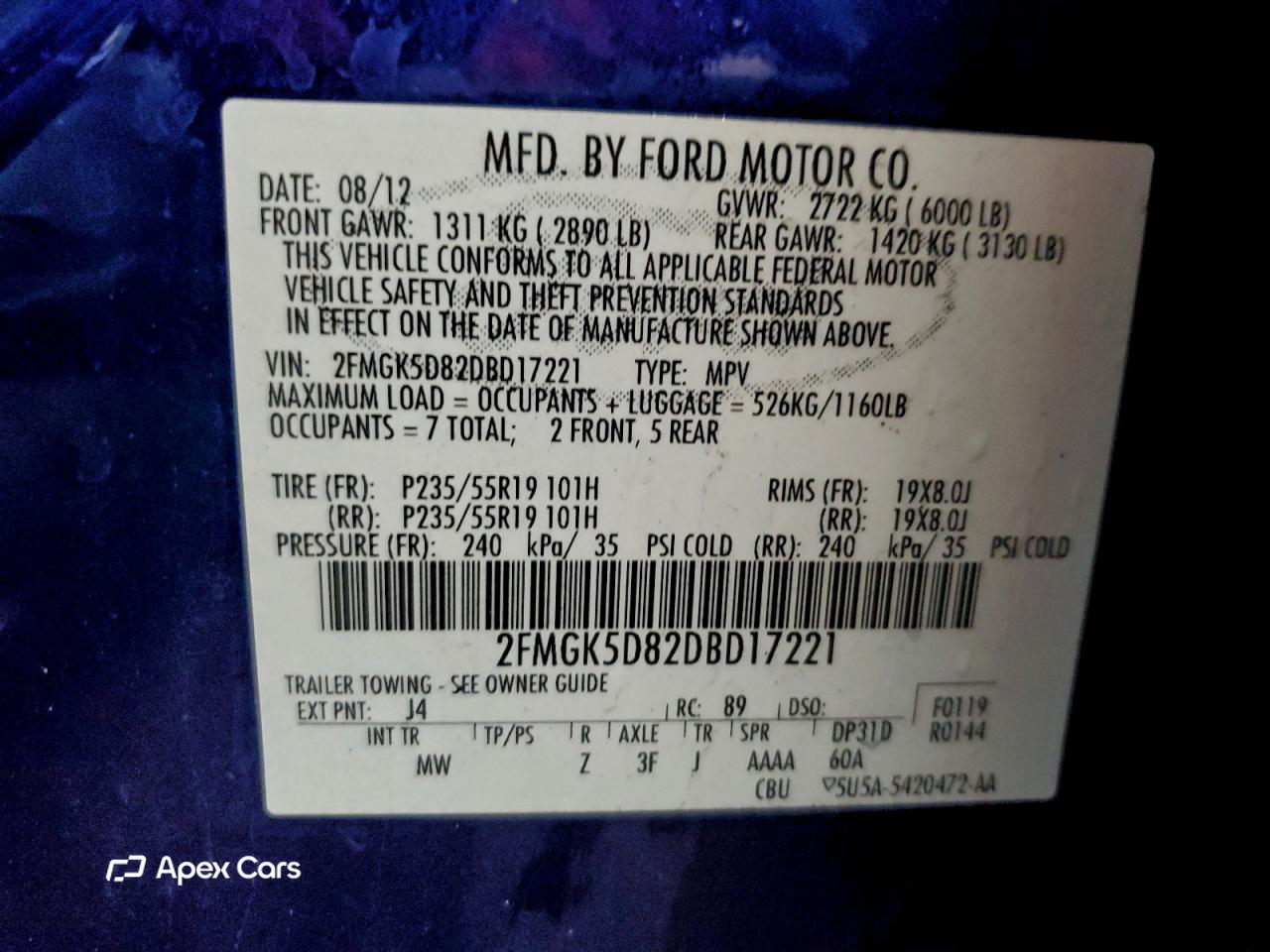 Ford Flex 2013