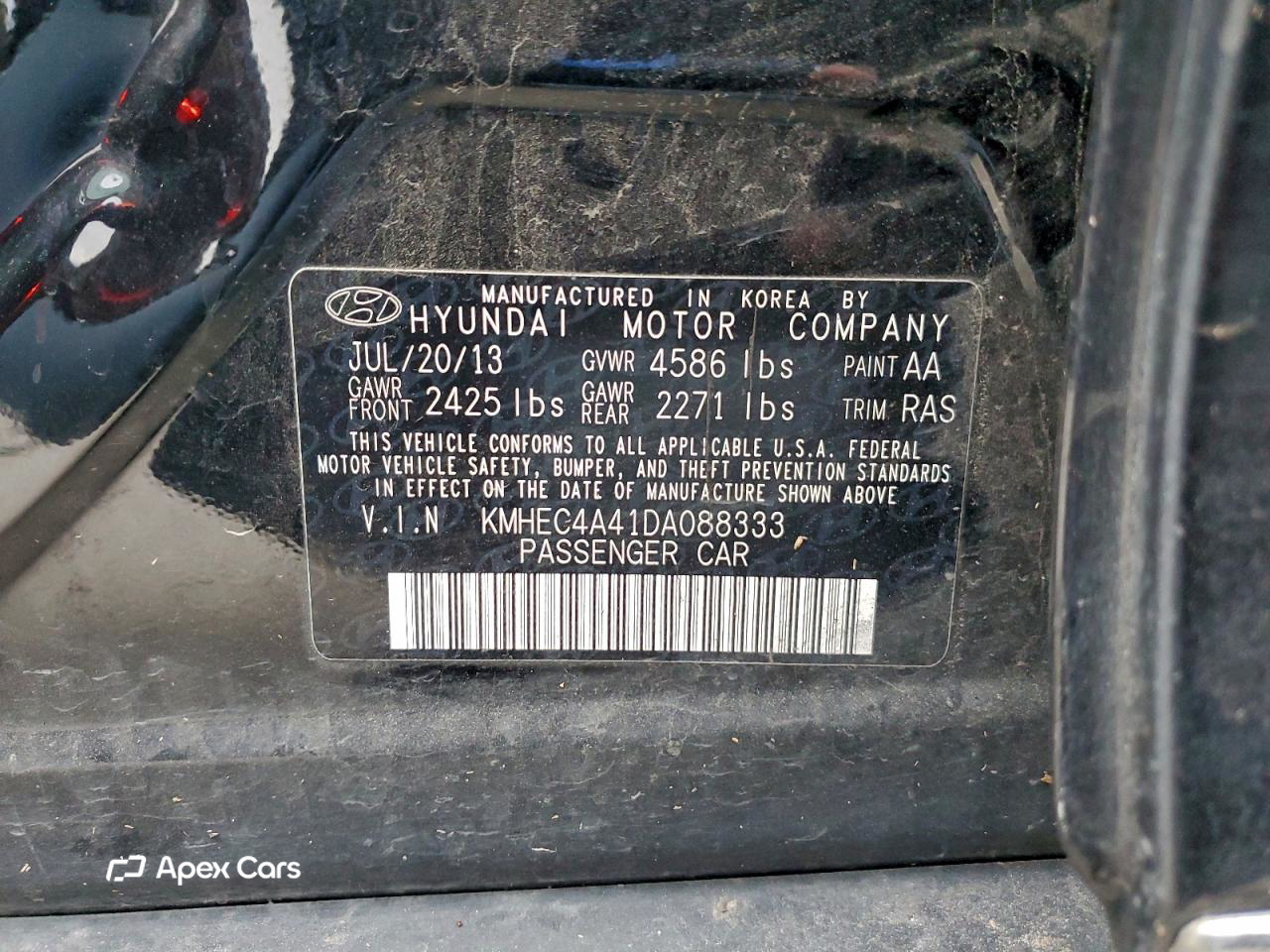 Hyundai Sonata 2013