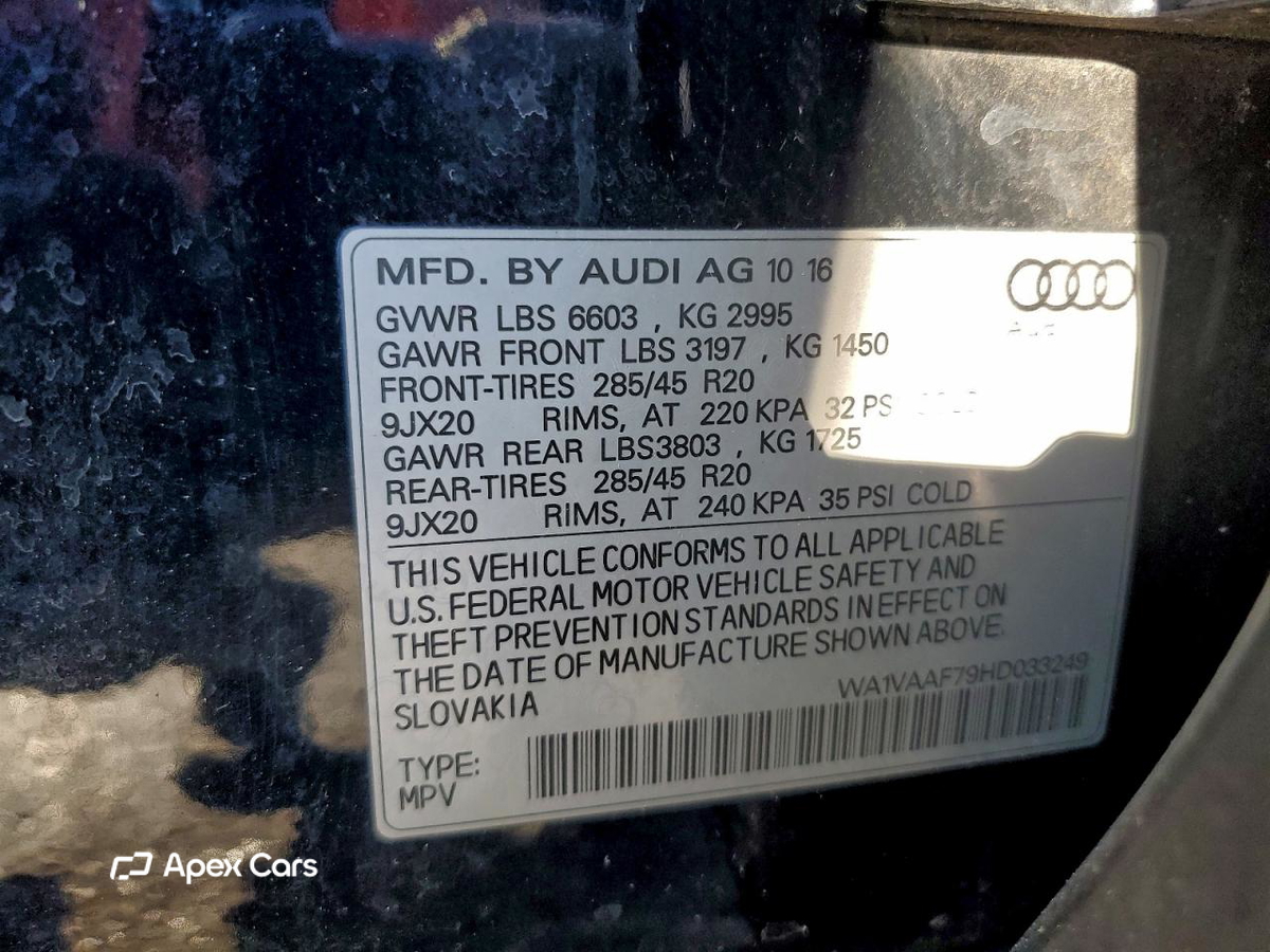 Audi Q7 2017