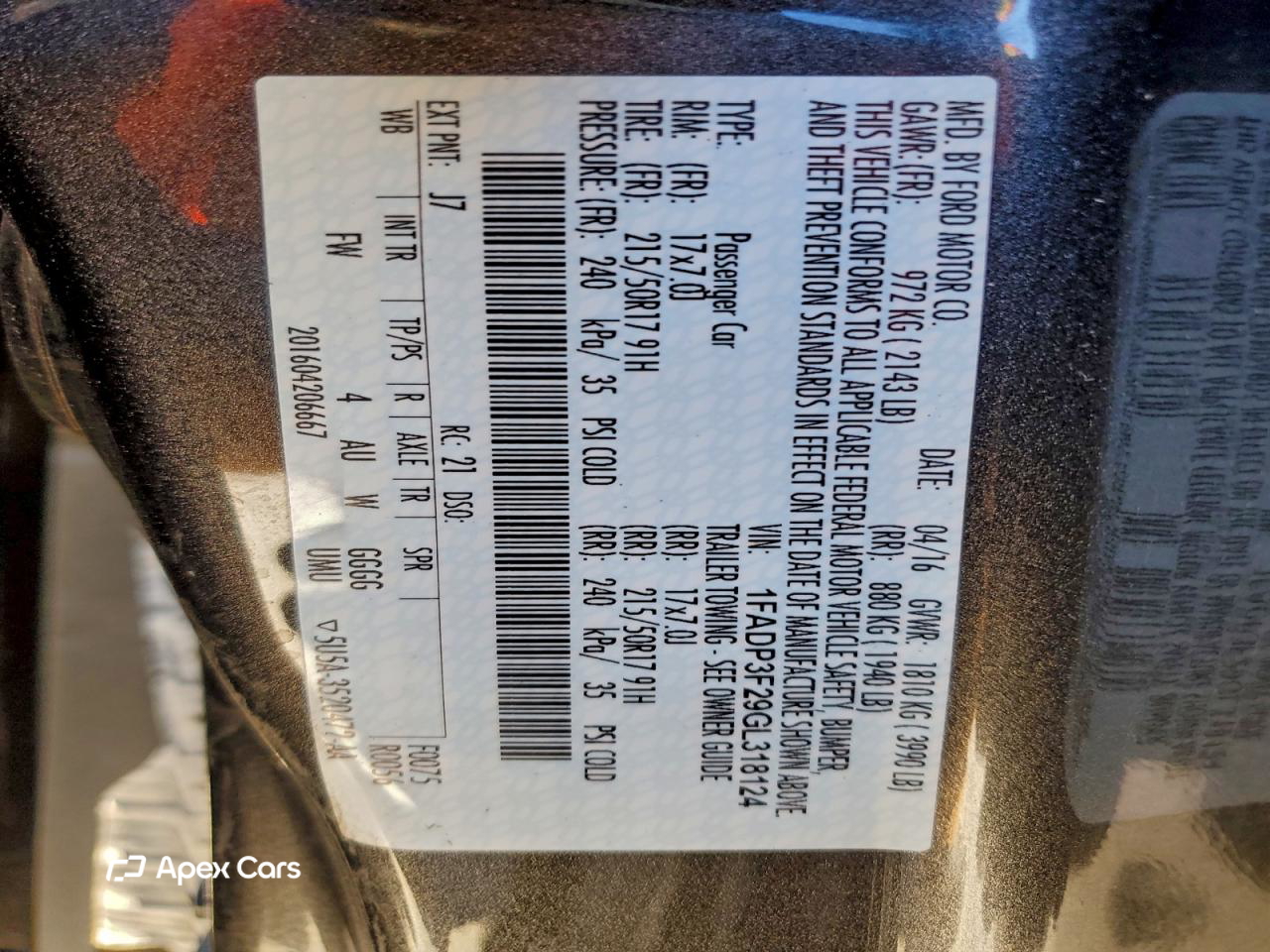 Ford Focus 2016