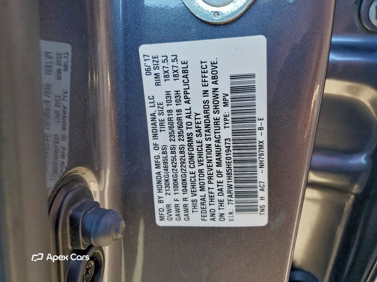Honda CR-V 2017