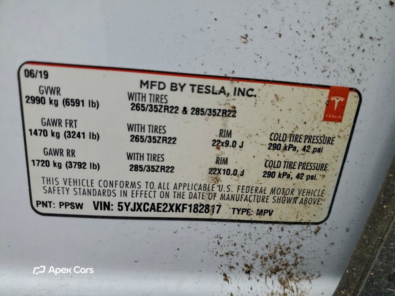 Tesla Model X 2019